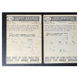 2-Card 1959 Topps Vintage Football Card Lot (Kramer RC!)