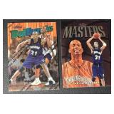 2-Card Kevin Garnett Topps Finest Minnesota Timberwolves Basketball Card Lot