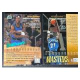 2-Card Kevin Garnett Topps Finest Minnesota Timberwolves Basketball Card Lot