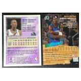 2-Card Kevin Garnett Topps Minnesota Timberwolves Basketball Card Lot