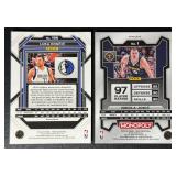 2-Card Luka/Jokic Parallel Basketball Card Lot