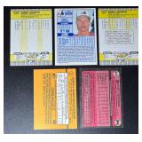 Randy Johnson 5-Card Rookie Baseball Card Lot