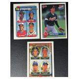 Chipper Jones 3-Card Rookie Baseball Card Lot