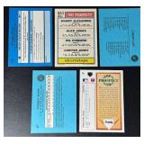 Chipper Jones 5-Card Rookie Baseball Card Lot
