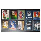 Chipper Jones 10-Card Insert Baseball Card Lot