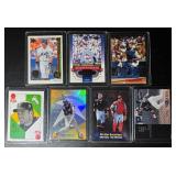 Mike Piazza 7-Card Insert Baseball Card Lot