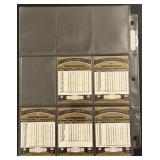 5-Card Baseball Legend Numbered /1755 Baseball Card Lot