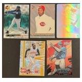 Ken Griffey Jr. 5-Card Insert/Parallel Baseball Card Lot