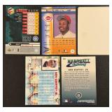Ken Griffey Jr. 5-Card Insert/Parallel Baseball Card Lot