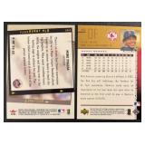 Manny Ramirez & Mike Piazza 2-Card Numbered Baseball Card Lot