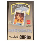 Michael Jordan and North Carolina Coca Cola Collegiate Collection Complete Pack Box