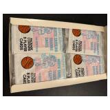 Michael Jordan and North Carolina Coca Cola Collegiate Collection Complete Pack Box