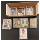 Misc Baseball Card Lot W/ Containers