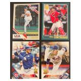 4-Card Star Baseball Rookie Lot