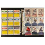Bulk Misc HOF & Insert Baseball Card Binder