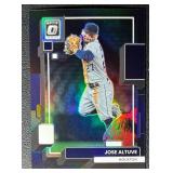 Jose Altuve 2022 Optic Black 05/25 Houston Astros Baseball Card No. 127