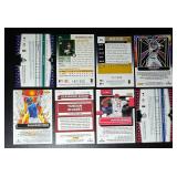 8-Card Baseball Numbered/Parallel Card Lot