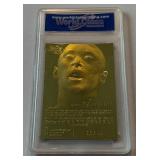 Kobe Bryant Graded 10 Gem Mint Slab 23kt Gold 1996-97 Fleer Flair Showcase Legacy Limited Edition Basketball Card