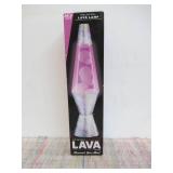 LAVA 14.5" Pinwheel Holographic Foil Novelty Table Lamp