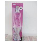 LAVA 14.5" Pinwheel Holographic Foil Novelty Table Lamp