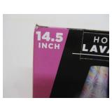 LAVA 14.5" Pinwheel Holographic Foil Novelty Table Lamp
