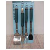 Charbroil 4pc Comfort Grip Tool Heat-Resistant Grill Cookware Set
