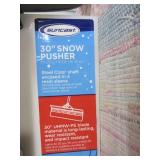 Suncast 30 In. Snow Pusher Shovel