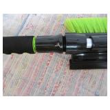 Emsco Group Bigfoot 60" Telescoping Snowbroom and Ice Scraper - One Touch Pivoting Head and Enhanced Foam Grip