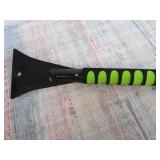 Emsco Group Bigfoot 60" Telescoping Snowbroom and Ice Scraper - One Touch Pivoting Head and Enhanced Foam Grip