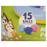Bluey Activity Adventure Playland Ball Pit Toy 15 Balls Included