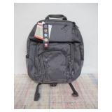 New with Tags - Size 17.5" - Embark Elite Top Opening Large Capacity School Backpack Fits 15" Laptop, Gray