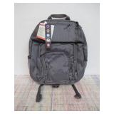 New with Tags - Size 17.5" - Embark Elite Top Opening Large Capacity School Backpack Fits 15" Laptop, Gray