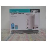 INTEX QuickFill Electric Air Pump: Inflates and Deflates Air Mattresses, Inflatable Kayaks, Boats, Toys