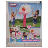 Little Tikes TotSports Easy Score Toy Basketball Set 2pc - Pink