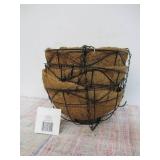 Set of 3 Hanging Coco Basket Planter, 10 in.