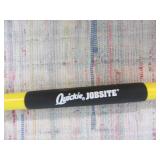 Quickie Job Site Super-Duty Multisurface Upright Broom, 16 X 54, Fiberglass Handle, Yellow/Black
