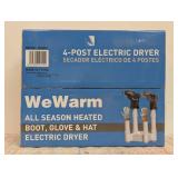 WeWarm 4 Post-Fast Air Boot and Glove Dryer