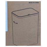 SONGMICS Laundry Basket, 100 L Laundry Hamper, with Lid and Handles, Removable Liner, Easy Assembly