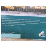 Charbroil Carbon Steel Heat-Resistant Griddle Stone Grill Topper Silver