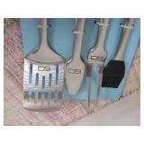 Charbroil 4pc Comfort Grip Tool Heat-Resistant Grill Cookware Set