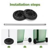 Shop Spring Deals ❯ Toter Replacement Wheel Kit for 64 Gal. Two Wheel Trash Can