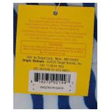 Sun Squad - Pool Noodle, White & Blue Striped