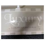 Luxury - Bath Rug, Gray, 2ct