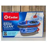 O-Cedar RinseClean Spin Mop & Bucket System: Cleaning Tools and Accessories