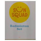 SUN SQUAD BADMINTON SET : LAWN SPORTS FOR ADULTS - MULTI