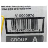 DuraBlack Stove Pipe 6in. Diameter Damper Section