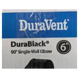DuraBlack Stove Pipe 6in. Diameter 90° Elbow