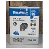 Model DVL Double Wall Stove Pipe 6in. Diameter 90° Double Wall Elbow