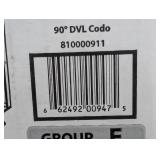 Model DVL Double Wall Stove Pipe 6in. Diameter 90° Double Wall Elbow