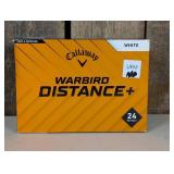 Callaway Double Dozen Warbird Golf Balls: Rubber Core Ionomer Shell, 24-Pack